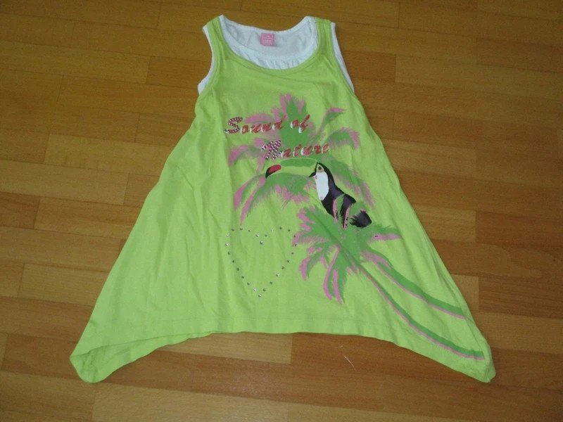 Süßes Kleidchen Gr.104 grün