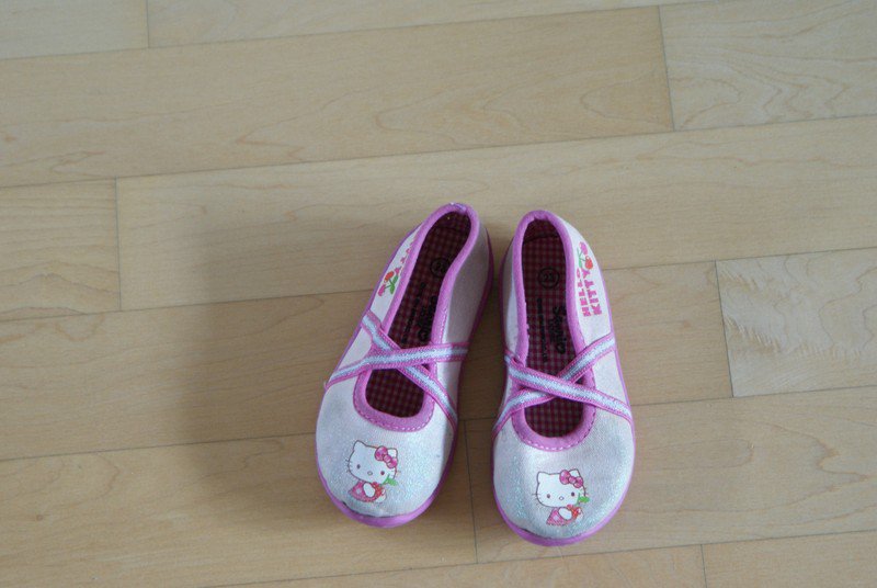 Hello Kitty Ballerinas mit leichtem Glitzer