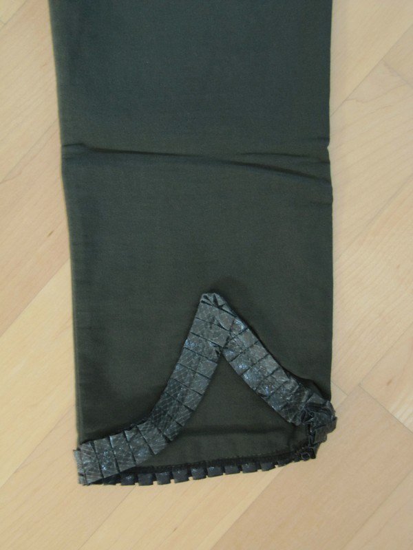 Tolle vintage 7/8 Hose mit schönem Detail