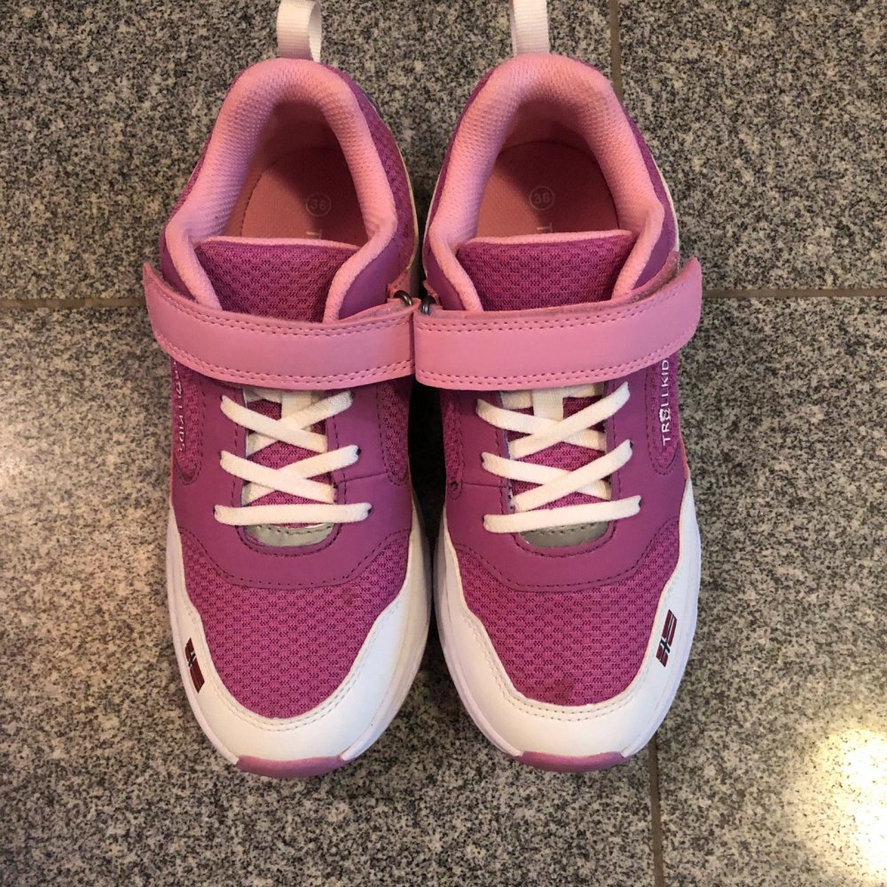 Tolle Trollkids Schuhe rosa weiß Gr.36