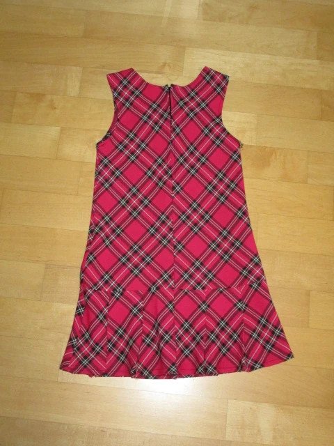 Süßes Kleid kariert pink Gr.110