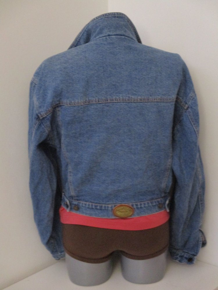 Tolle kurze vintage Jeansjacke