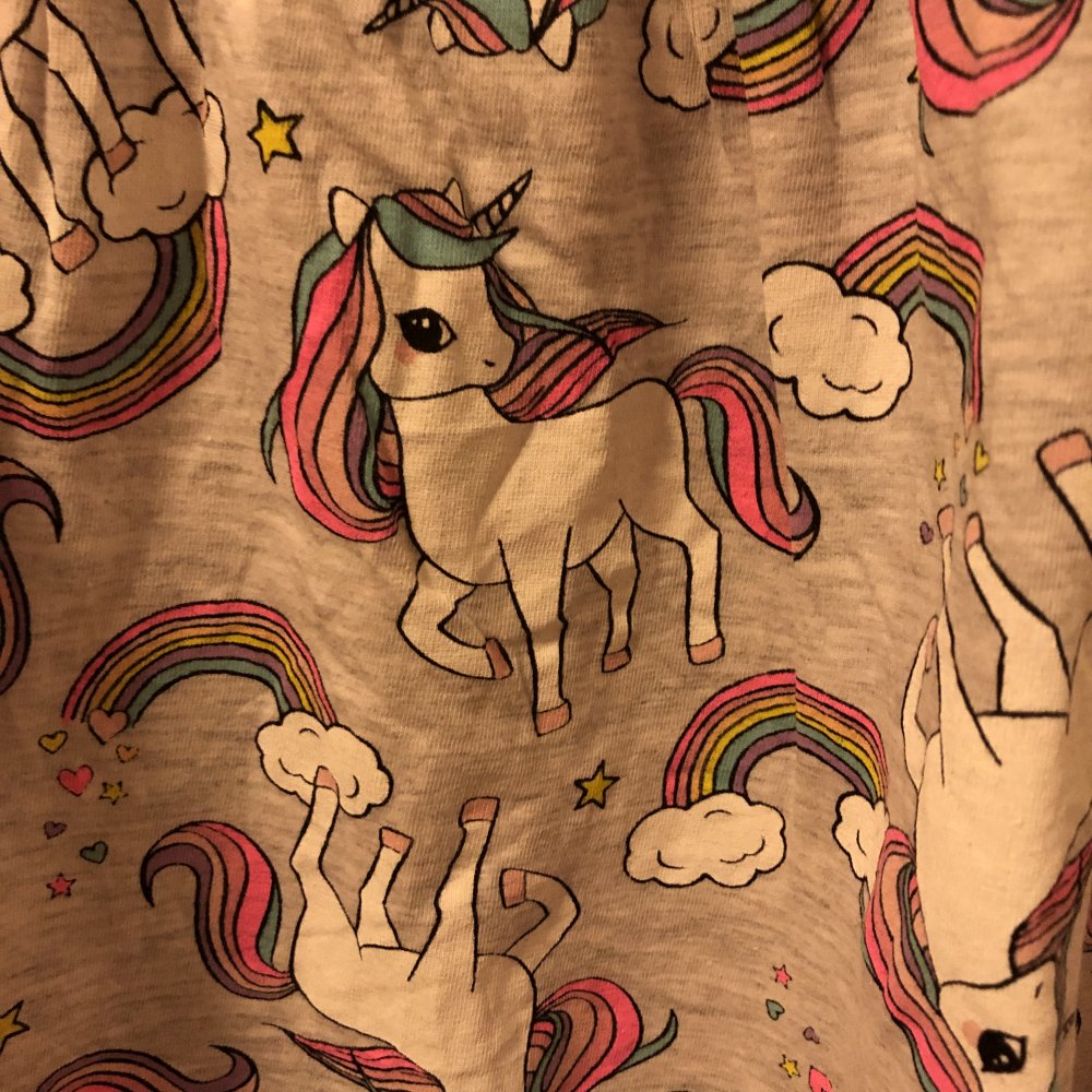 Sommerkleidchen Gr.122/128  H&M Einhörner 