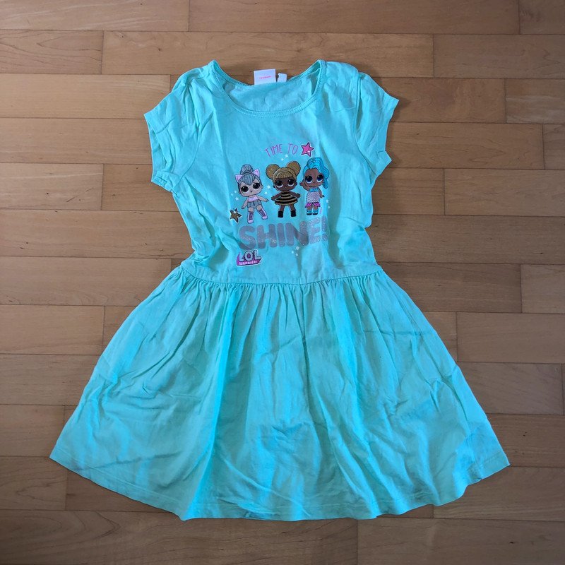 Mint farbenes Kleid LOL Gr. 128