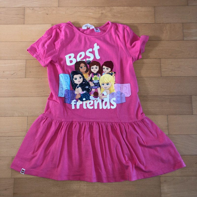 Kurzarmiges Kleid Lego Friends Gr. 122/128