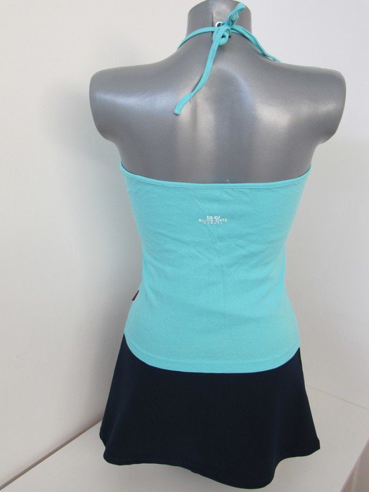 Türkises Top neckhoulder blind date basic
