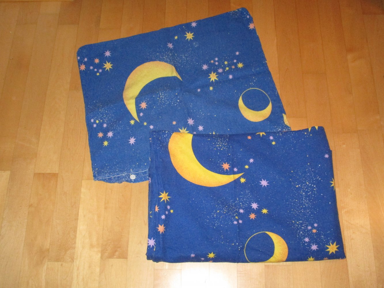 Bettwäsche kleines bett Sterne und Mond