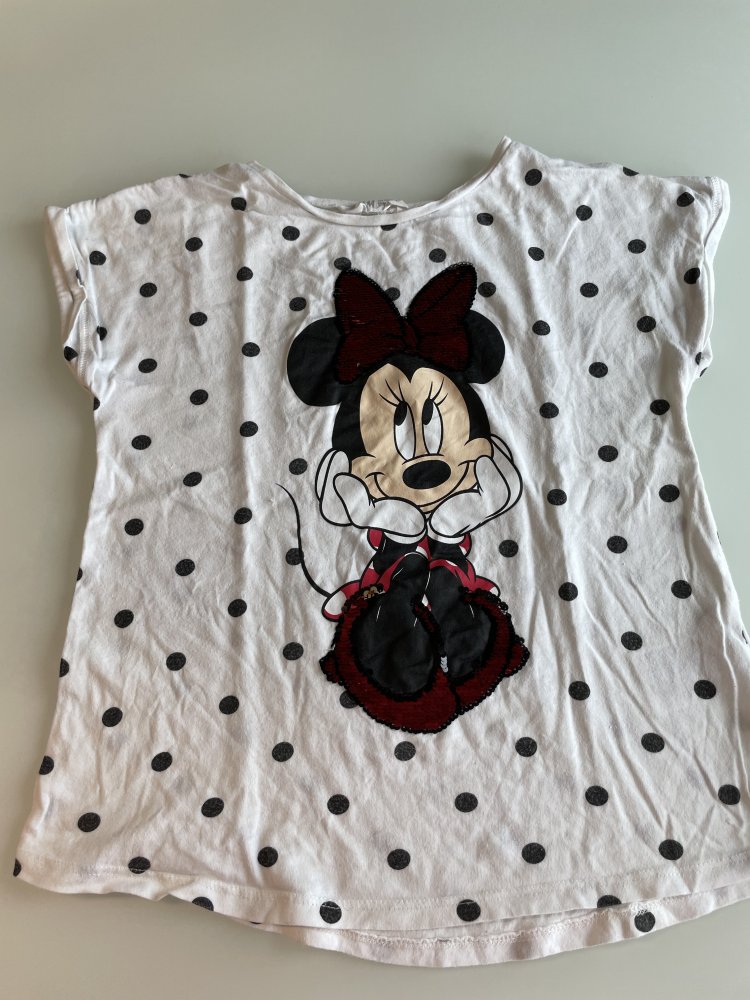 T-Shirt mit Wendepailletten