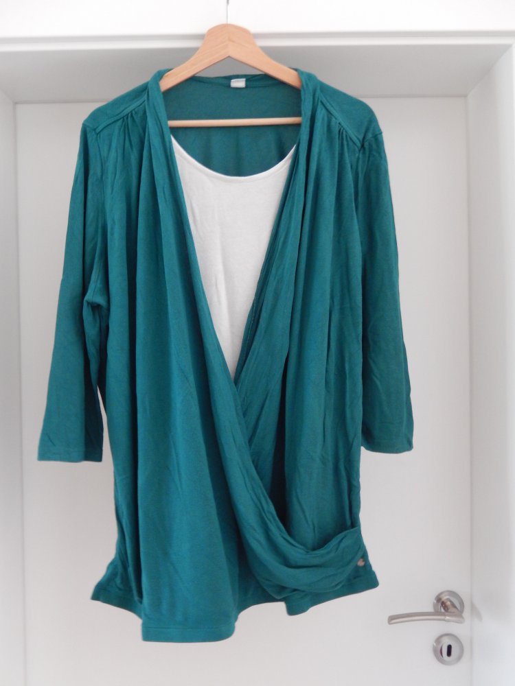 Shirt in Wickeloptik