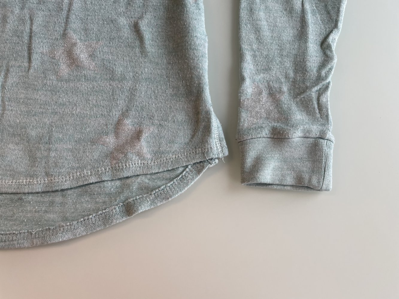 Strickhoodie mit Glitzer-Sternen