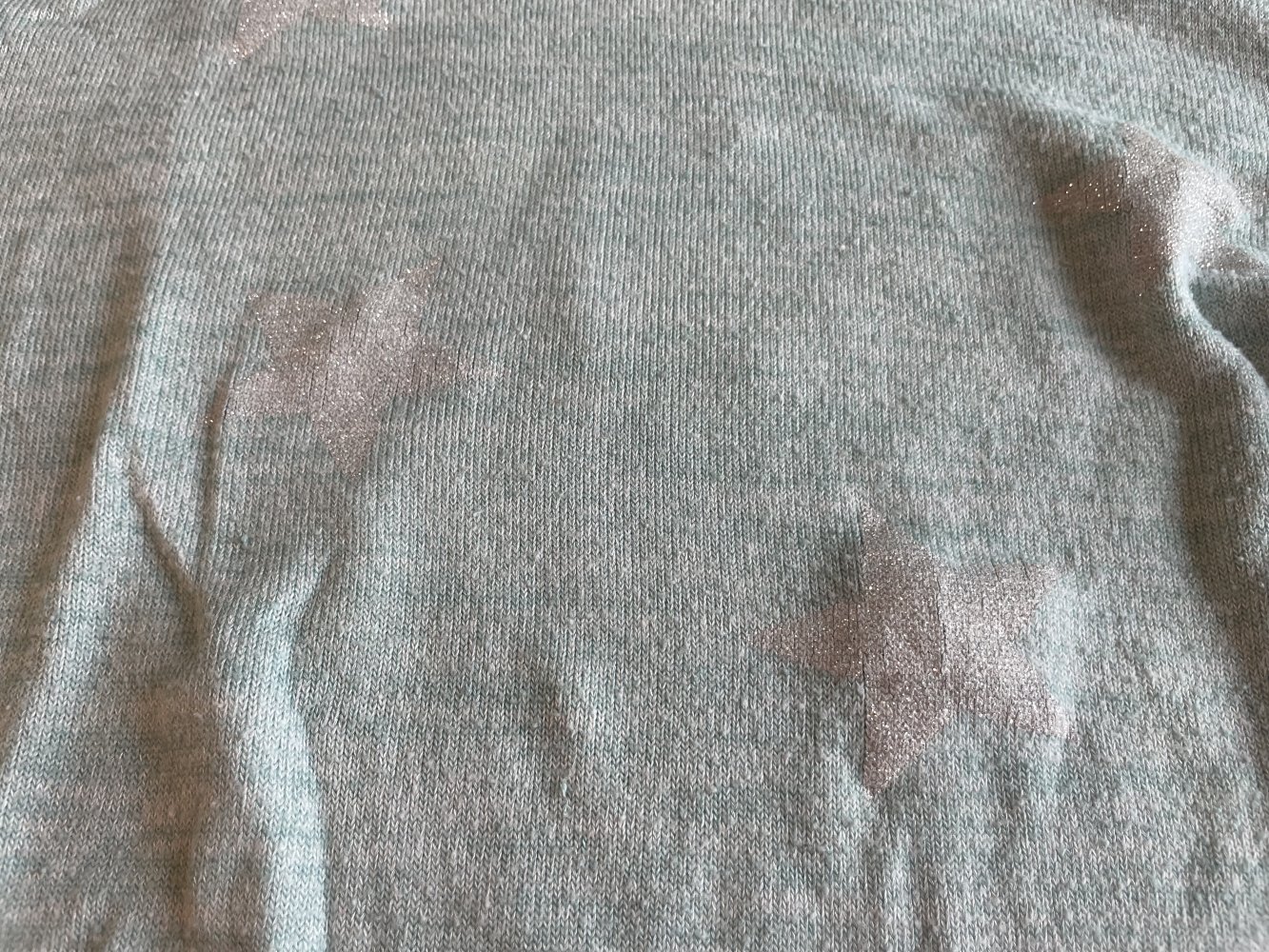 Strickhoodie mit Glitzer-Sternen