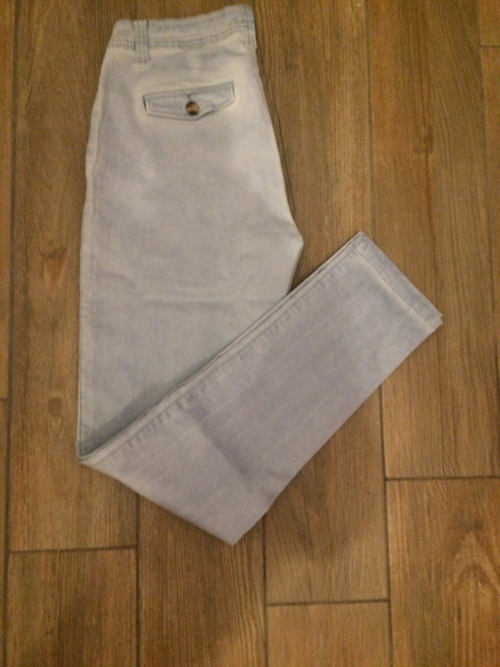 Blaue Chinohose von Tchibo
