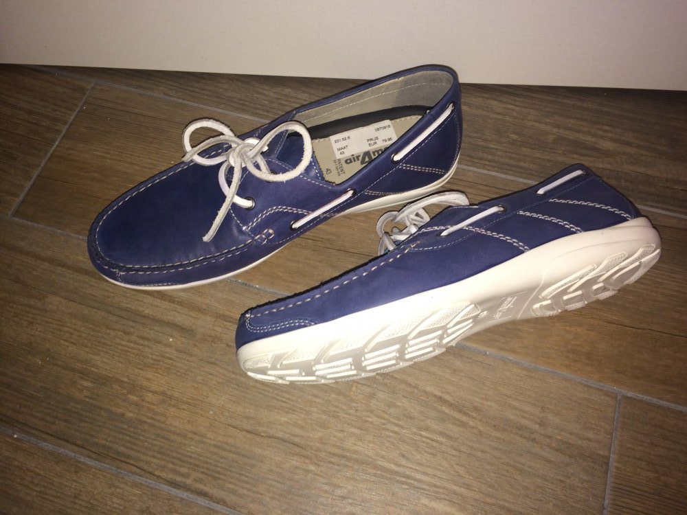 Blaue Bootsschuhe für Männer