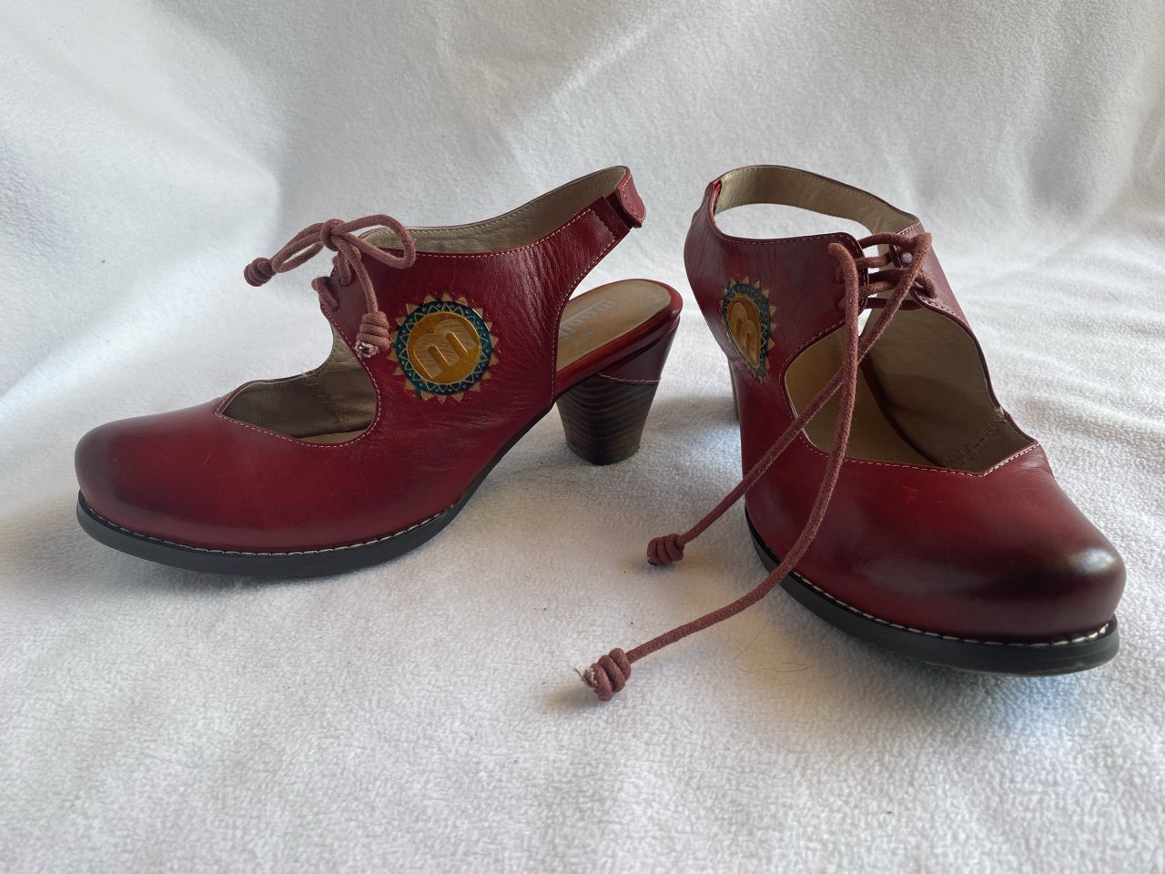 Manitu - Damenschuhe Gr. 37 Sommer Pumps - Gebraucht