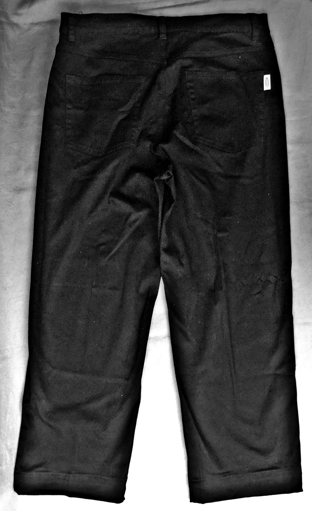 Eine glatte Hose von Stooker - Größe 36 - schwarz wie die Nacht