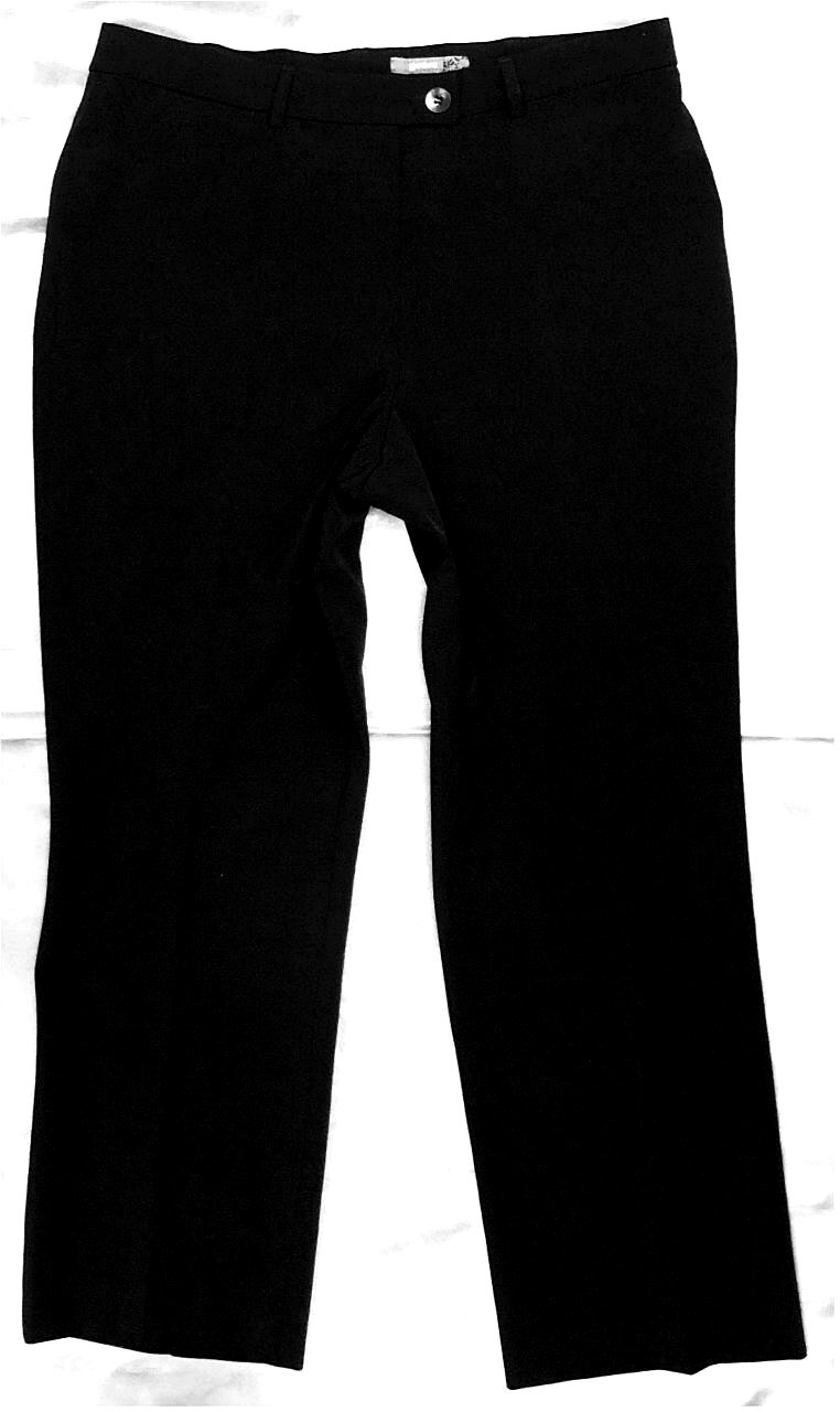 Gardeur Bundfalten-Hose - schwarz - etwa Größe 40