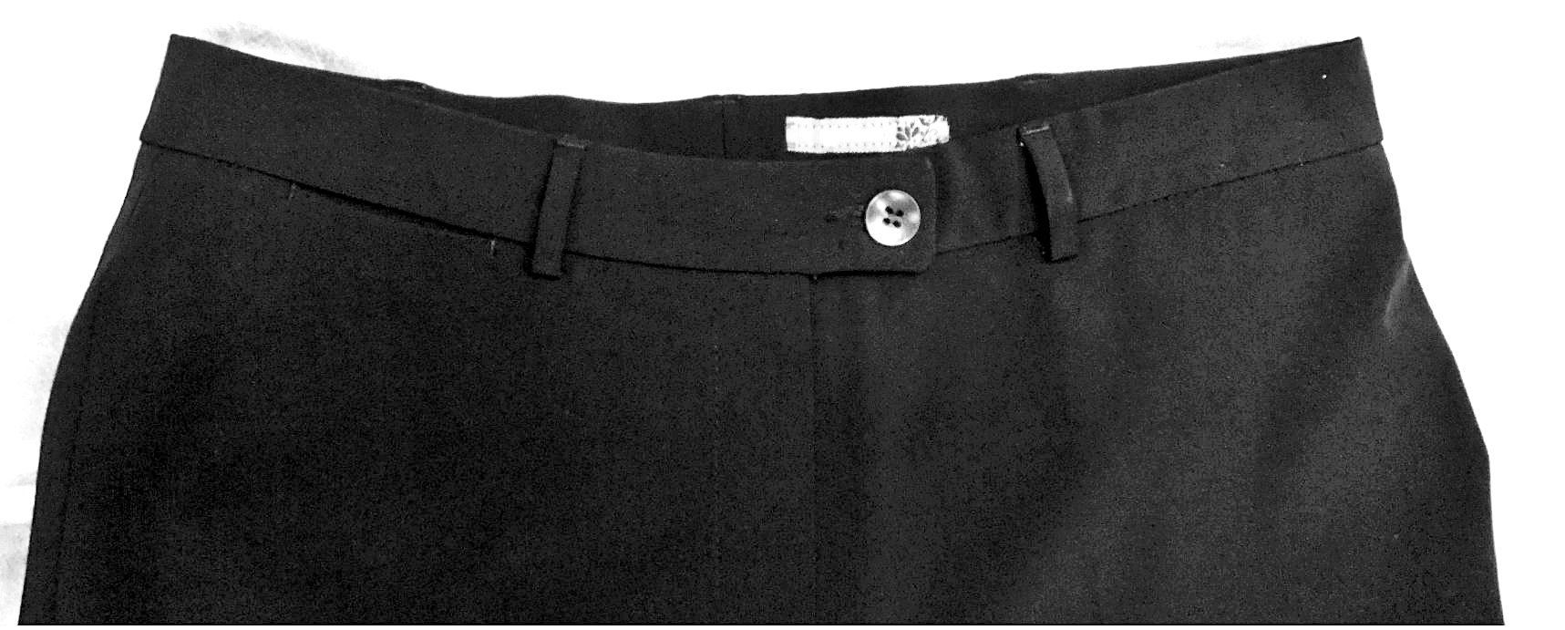 Gardeur Bundfalten-Hose - schwarz - etwa Größe 40