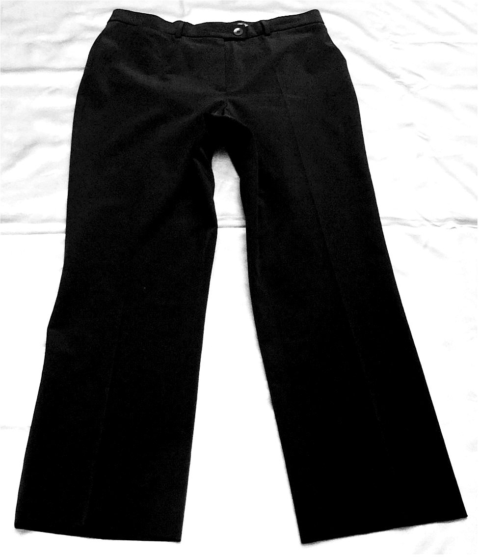 Gardeur Bundfalten-Hose - schwarz - etwa Größe 40