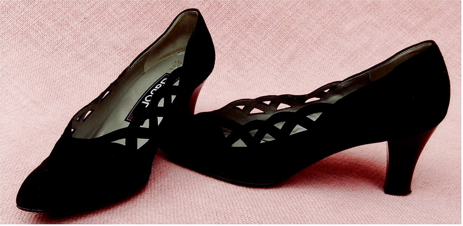 Pumps von Gabor - Obermaterial und Futter aus Leder - In matt-schwarz - Größe 3 1/2  (36)