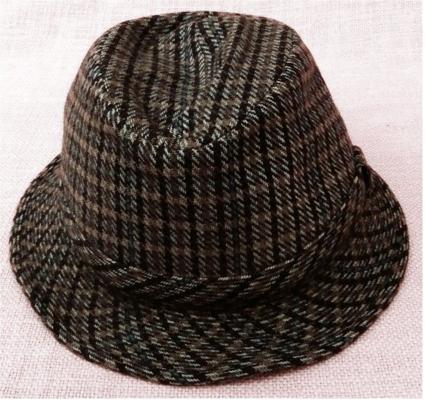 Trilby / Jägerhut - original The Royal Hat - Vintage - 56 cm Innenbandabmessung