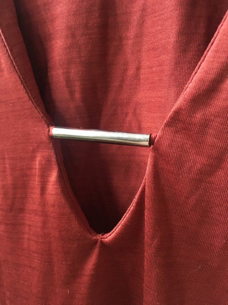 Schickes Shirt von Zara in Dunkelrot