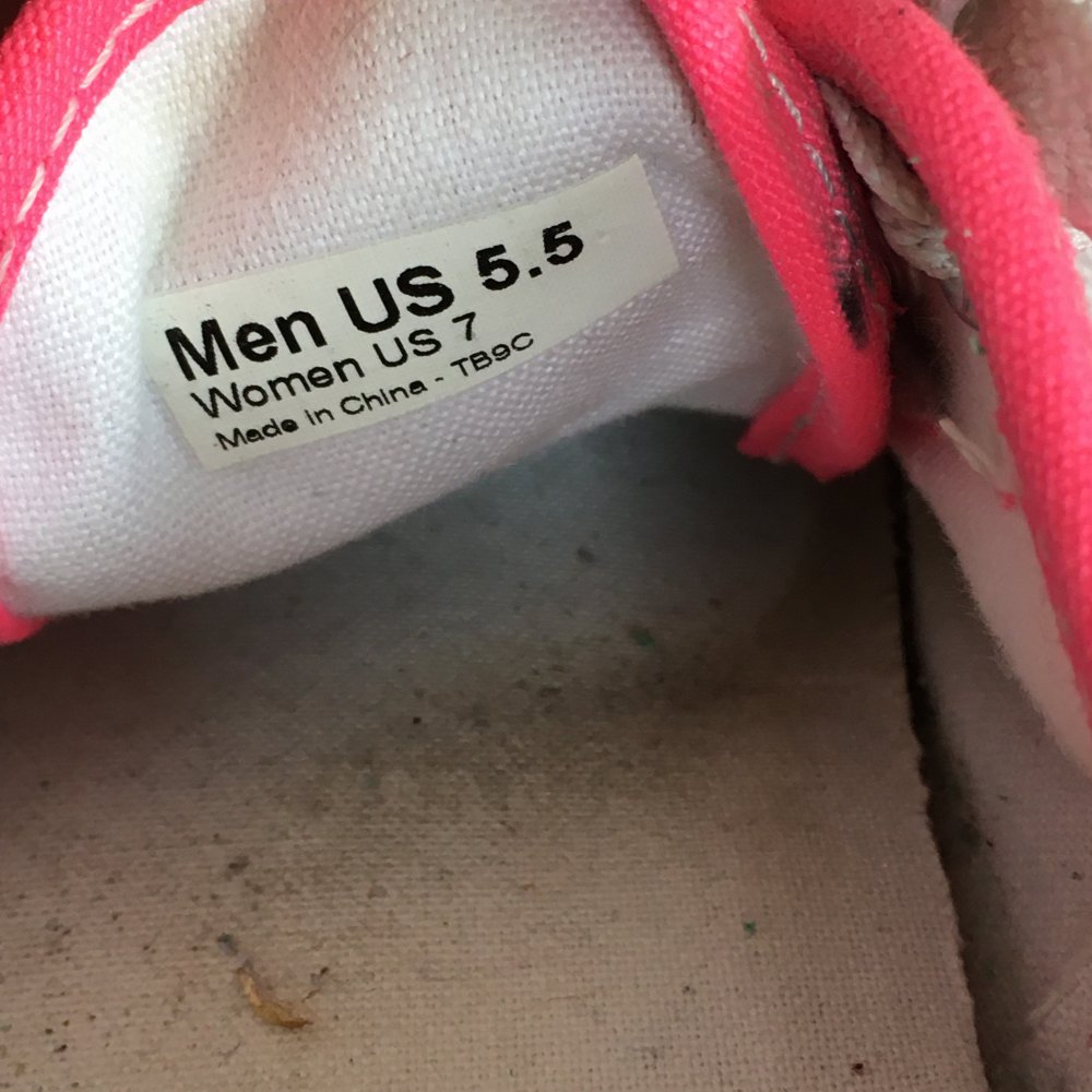 Neonpinke Vans
