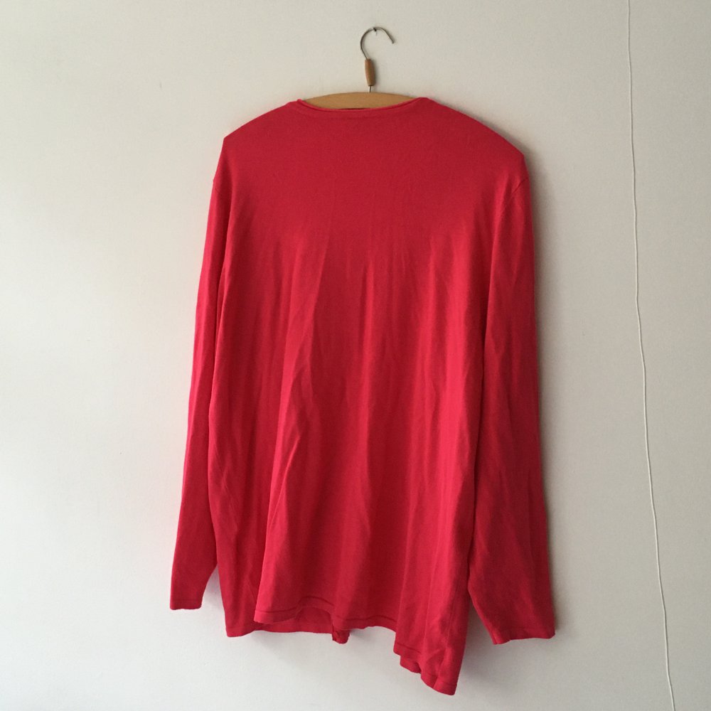 *Vintage* Oversized Feinstrickjacke in Pink