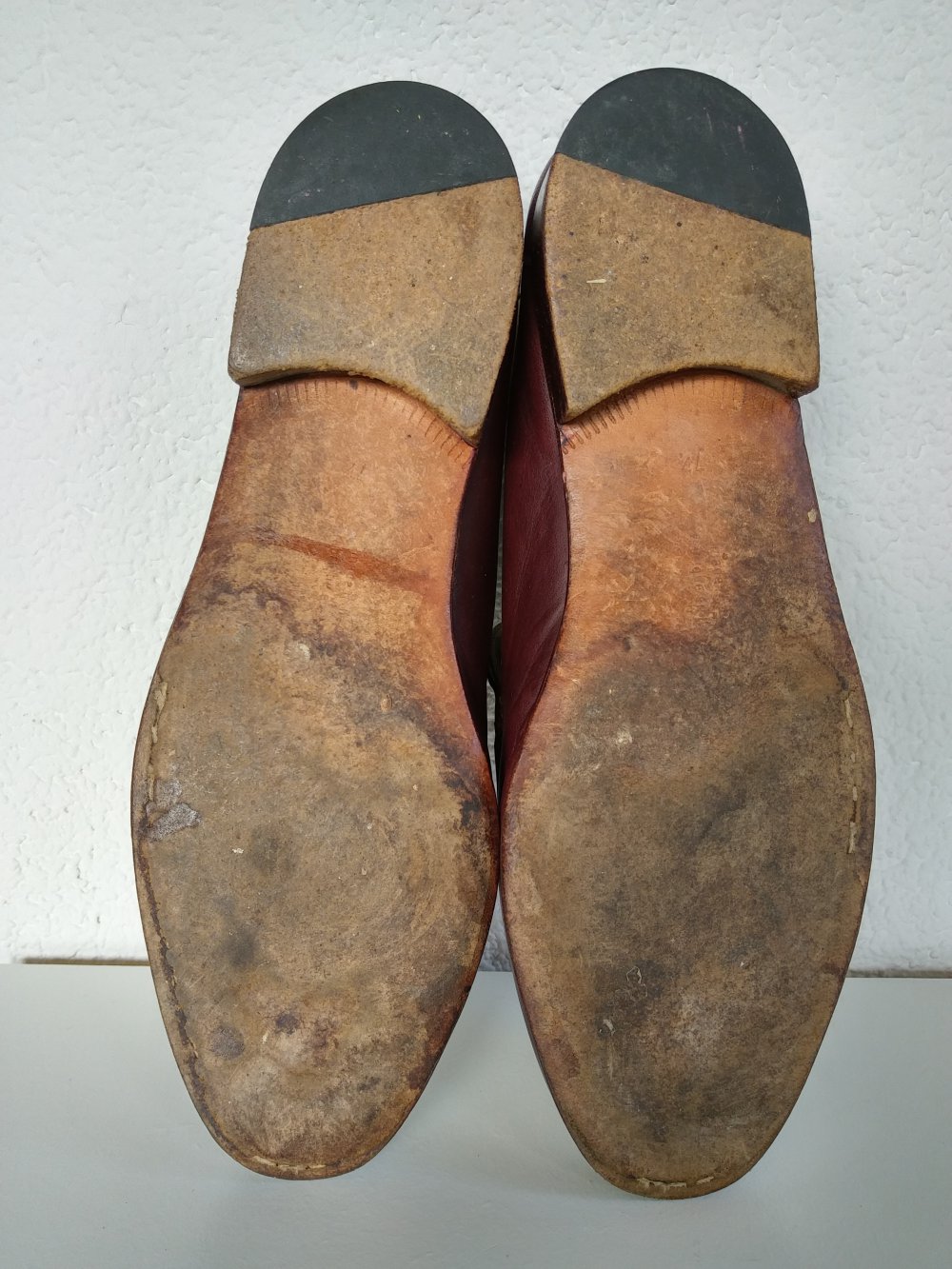 Herrenschuhe rot von Francesco di Mosso Größe 7.5 / 41.5