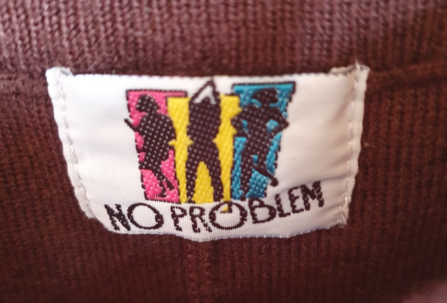Brauner Wollrock von No Problem Größe 40-42