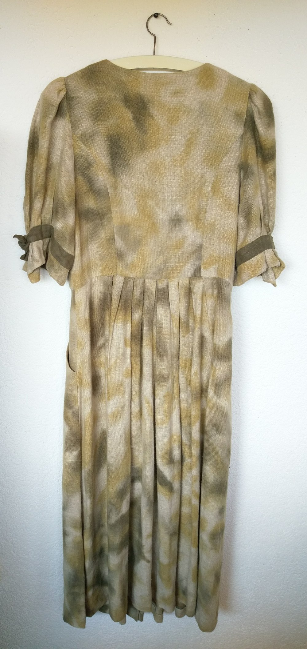 Kleid aus Leinen/ Leinenkleid von Thalbauer Größe 40