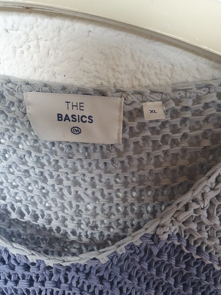 Blauer Pullover von C&M Basics Größe XL