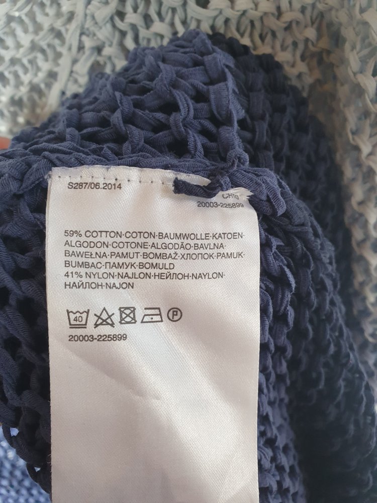 Blauer Pullover von C&M Basics Größe XL