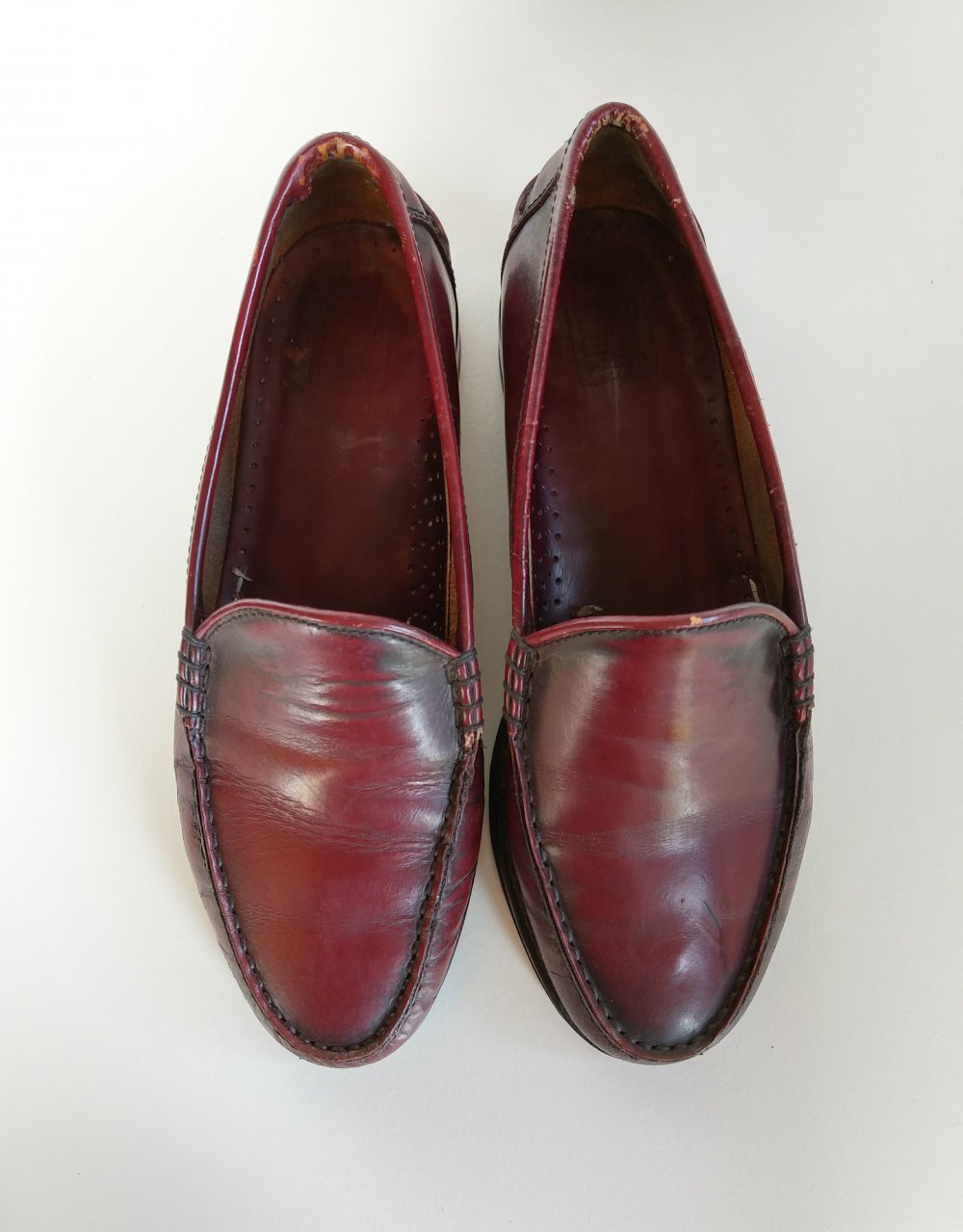 Herrenschuhe rot von Parenti Größe ca. 42