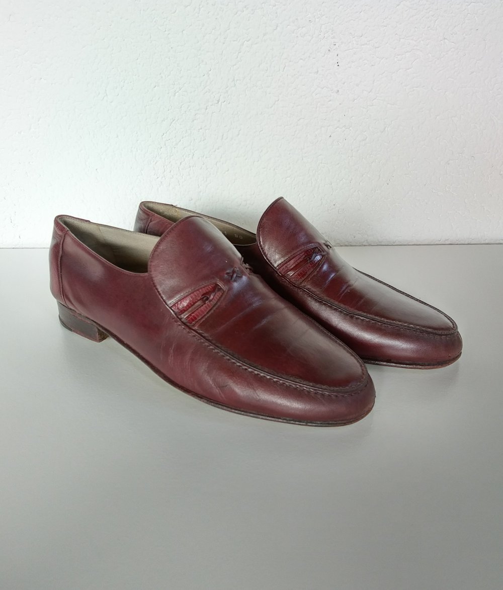 Herrenschuhe rot von Francesco di Mosso Größe 7.5 / 41.5