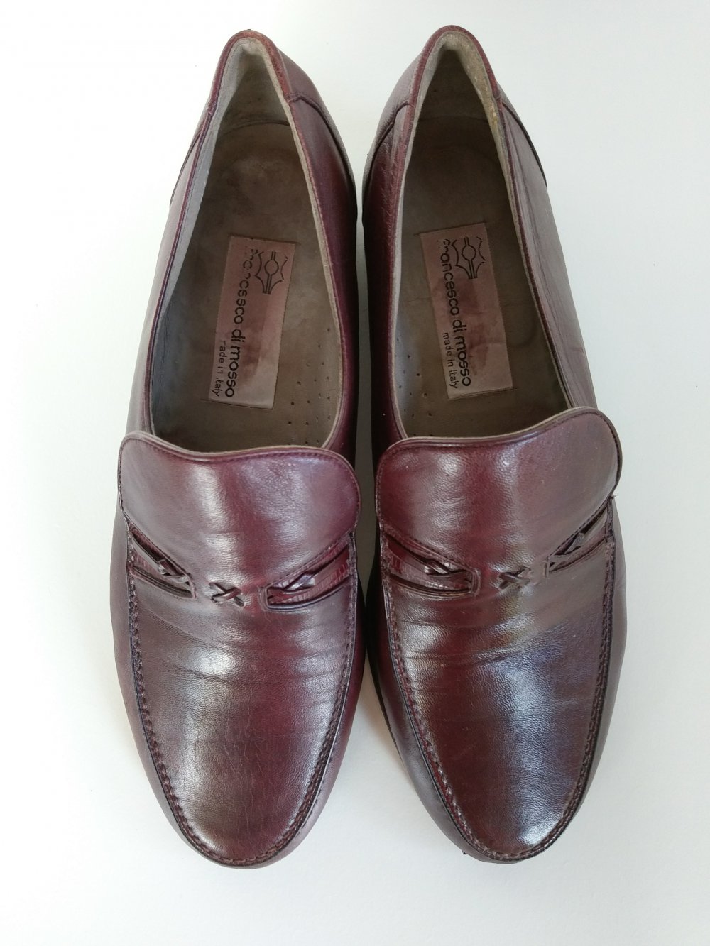 Herrenschuhe rot von Francesco di Mosso Größe 7.5 / 41.5