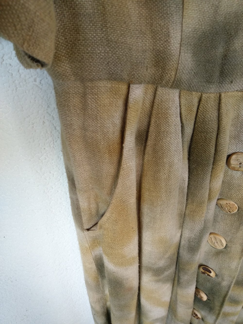 Kleid aus Leinen/ Leinenkleid von Thalbauer Größe 40