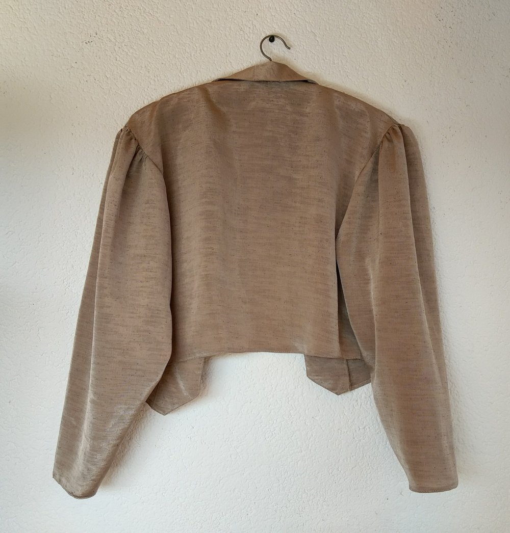 Kostüm/ Kleid mit Blazer grau-beige von C&A Größe 38