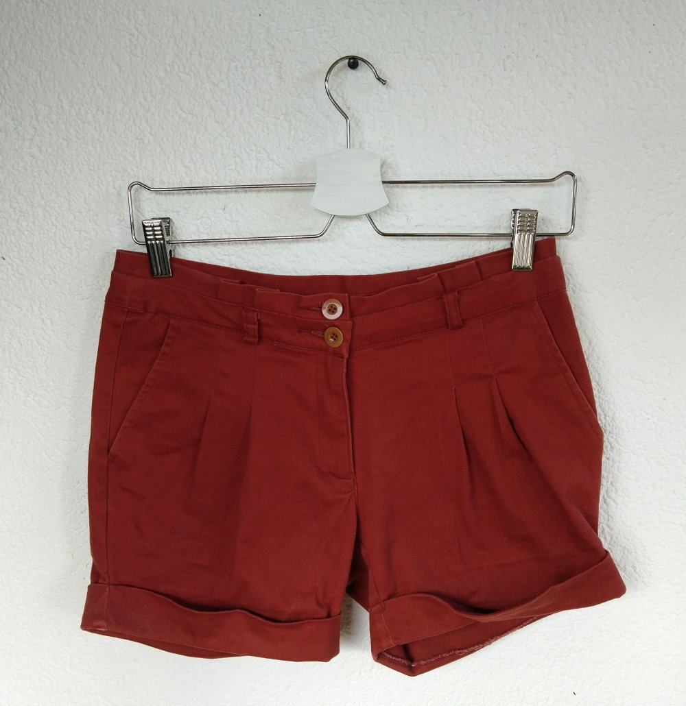 Rotbraune Shorts von Amisu Größe 34