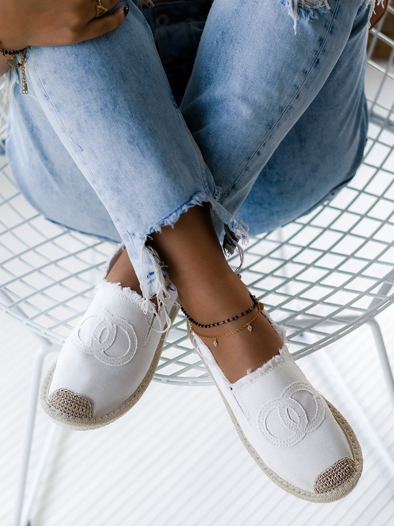 Espandrillos Espadrilles Mokassins Boho Sandalen Espandrilles Slipper Bast 36-41