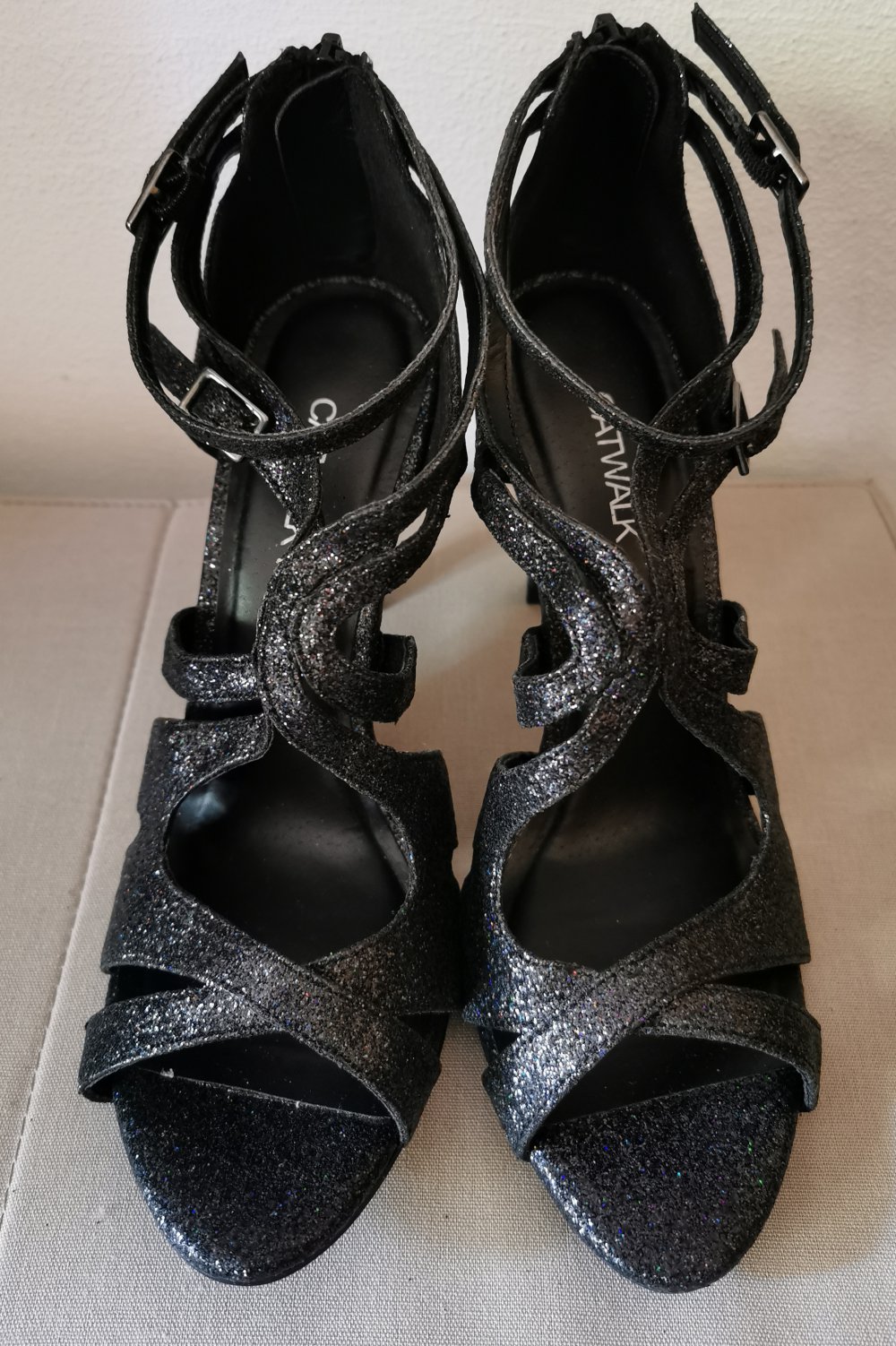 Neue Catwalk Sandaletten, High Heels, Pumps in 39