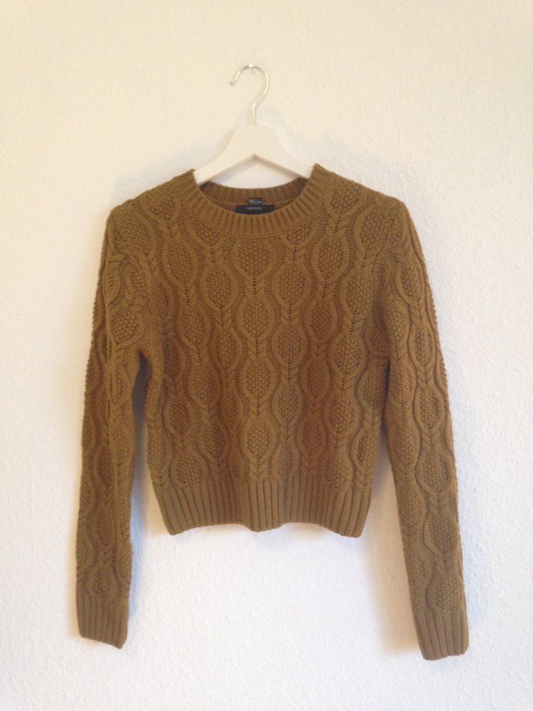 Strickpullover mit tollem Strickmuster // Forever21
