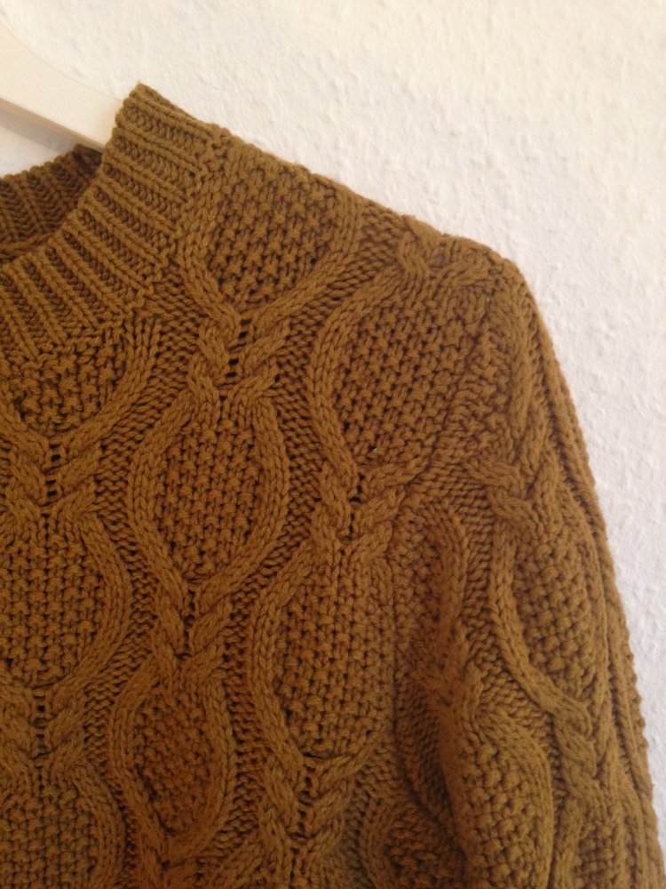 Strickpullover mit tollem Strickmuster // Forever21
