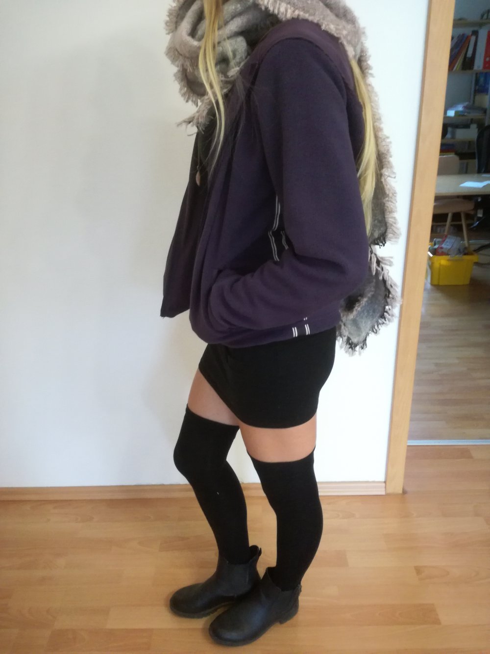 Beerenfarbende Kuscheljacke Outburst Reitjacke