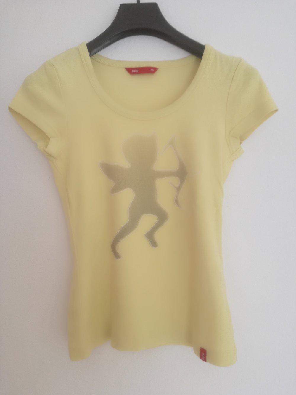 EDC gelbes Tshirt mit Engel