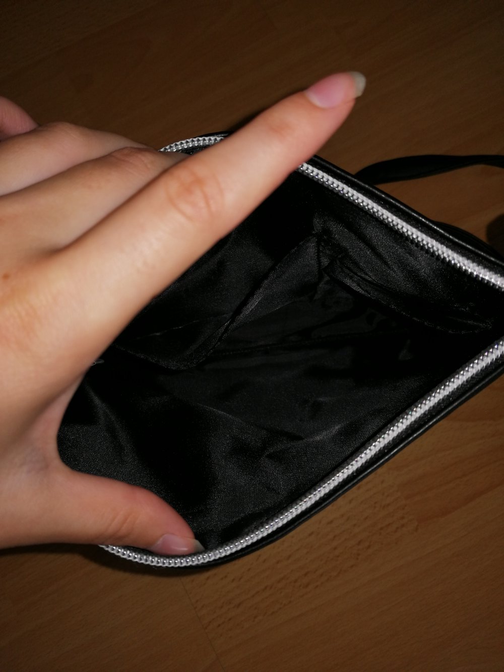Schwarze neue Handtasche Daniel Hechter Clutch