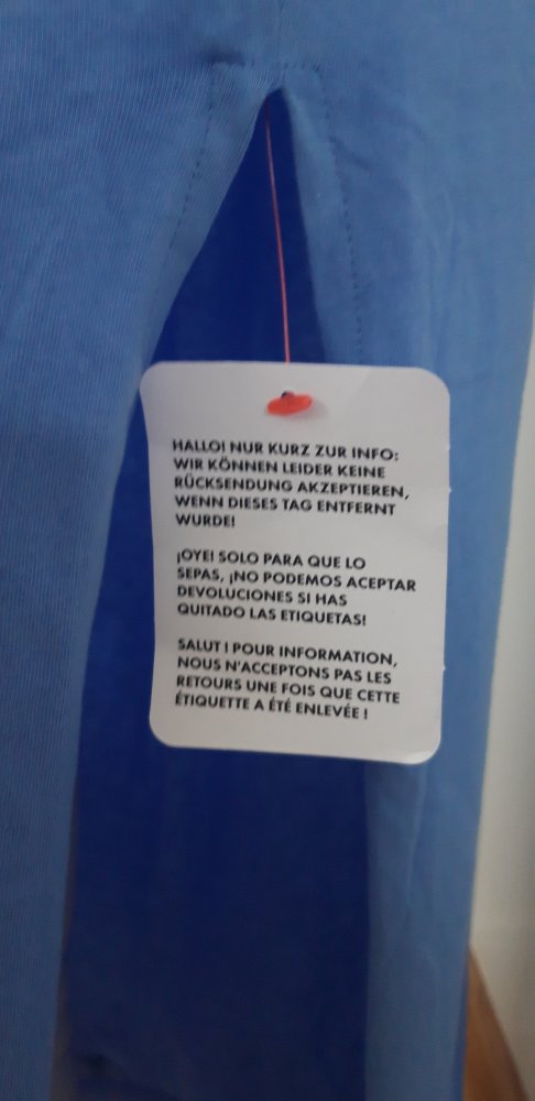 Midaxi-T-Shirt-Kleid in 38 fällt aus wie 46 oder 48!