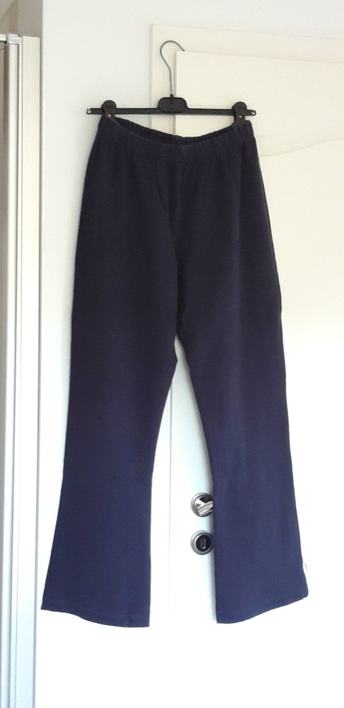 dunkelblaue Sporthose Vintage 2000er y2k