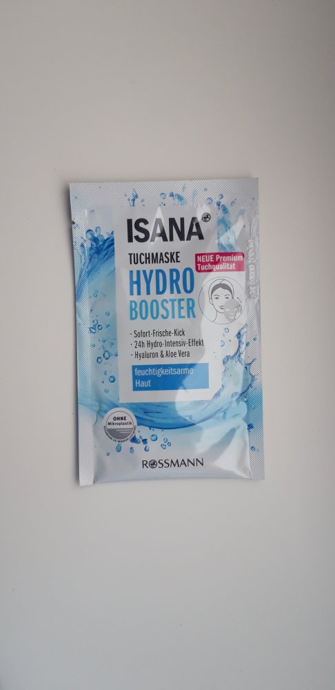 ISANA Tuchmaske Hydro & ULTRA SENSITIV ohne Parfüm Lippenpflege