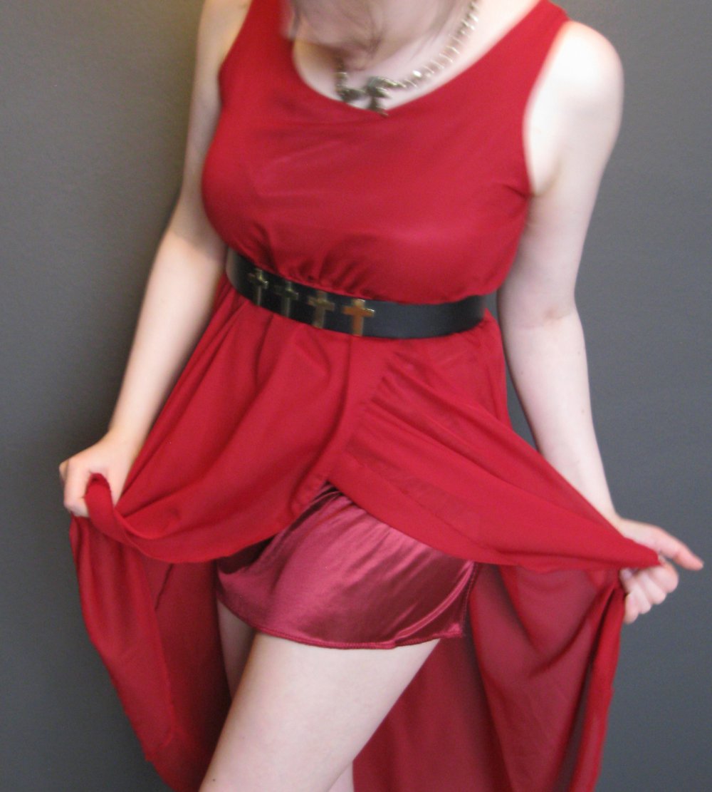 Vokuhila Kleid