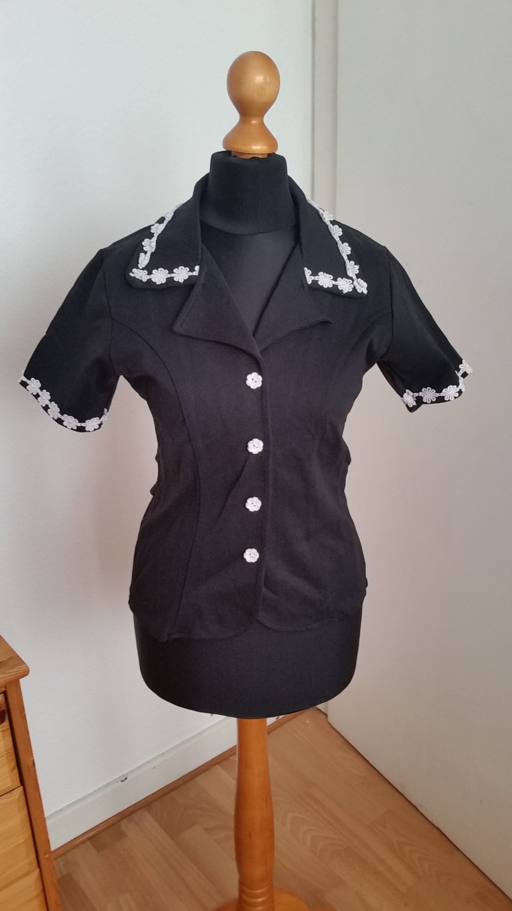 Kurzarm Bluse